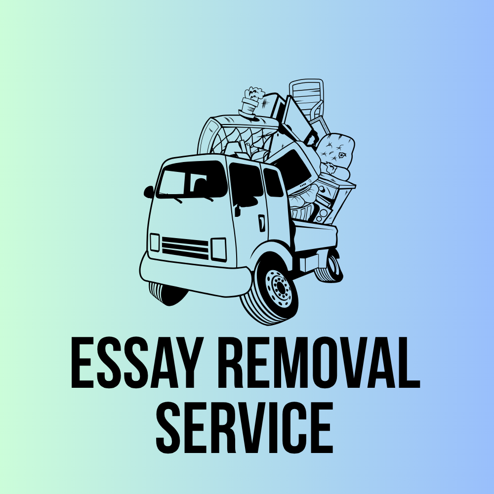 Essay removal service